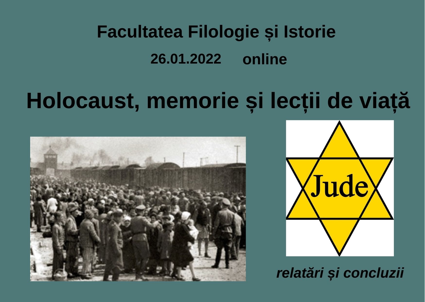 „Holocaust, Memorie și Lecții De Viață” – Masă Rotundă Cu Ocazia Zilei ...